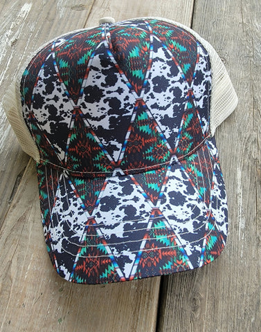 Spotted & Aztec Hat