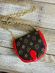 Red Trimmed Inspired Purse