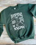 Green Dashing Sweater