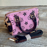 Pink & Leopard Inspired Purse