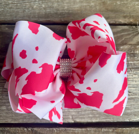 Pink Hide Bow