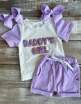 Purple Daddy's Girl Set