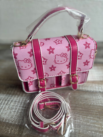 Pink Kitty Inspired Purse
