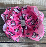 Pink Kitty Bow