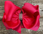 Solid Color Bling Bows